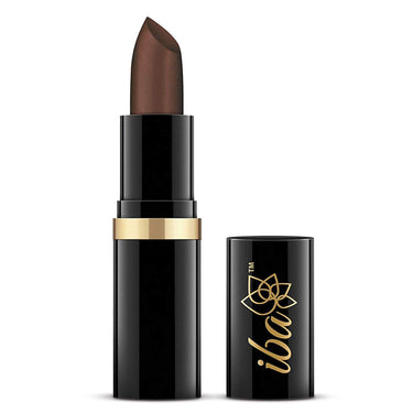 Iba Pure Lips Moisture Rich Lipstick for Women- A35 Dark Chocolate, 4g | High Glossy, Creamy Finish & Smooth Texture| Hydrated Lips | Enriched with Vitamin E, Coconut Oil & Shea Butter | Intense Colour & Highly Pigmented | Lip Makeup